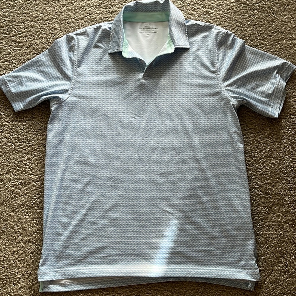 Vineyard Vines Performance Golf Shirt Size Medium